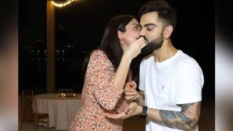 Virat kohli syas My hole world in one frame on Anushka sharmas post spb