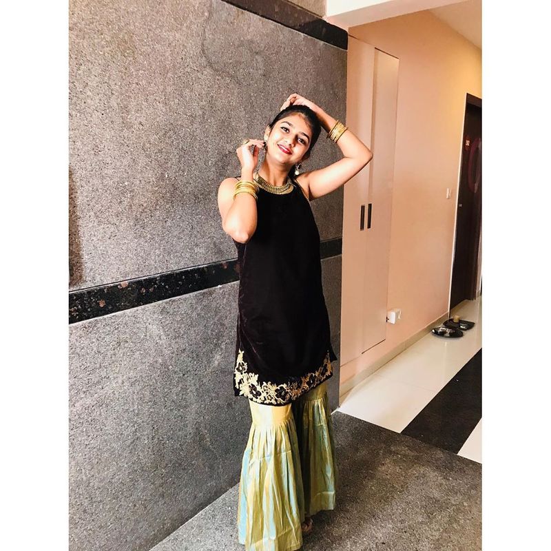 3 movie child artist gabriella latest modern dress photo gallery