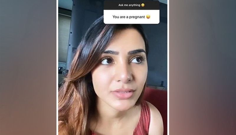 Samantha Akkineni says she is pregnant since 2017 in response to enquiry by fans-snj