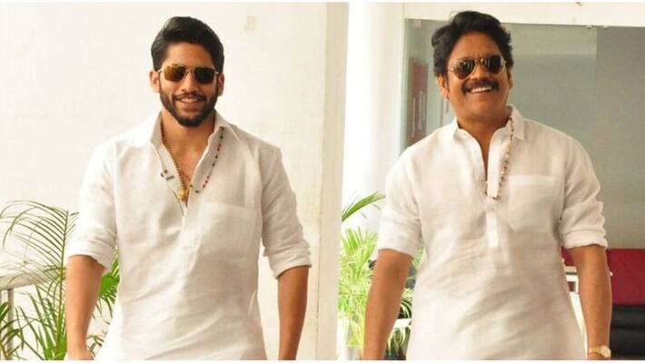 naga chaithanya birthday gift given to dad nagarjuna naga chaithanya birthday gift given to dad nagarjuna