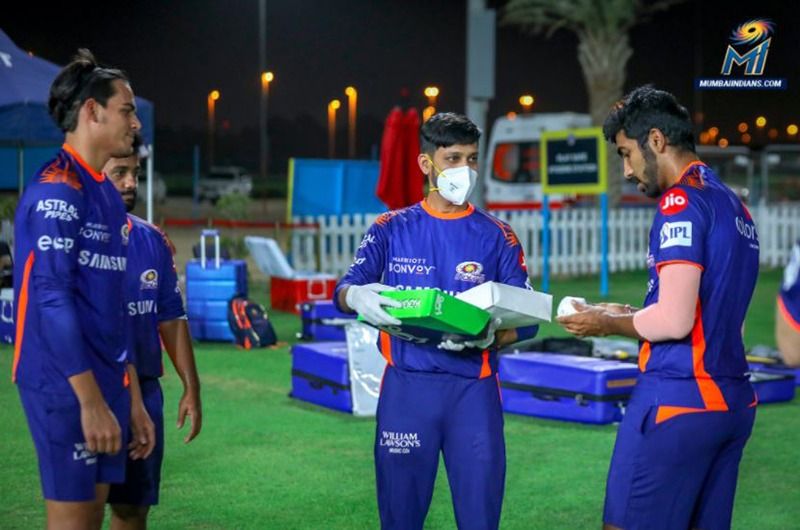 Mumbai Indians started their outdoor practice for IPL 2020 spb