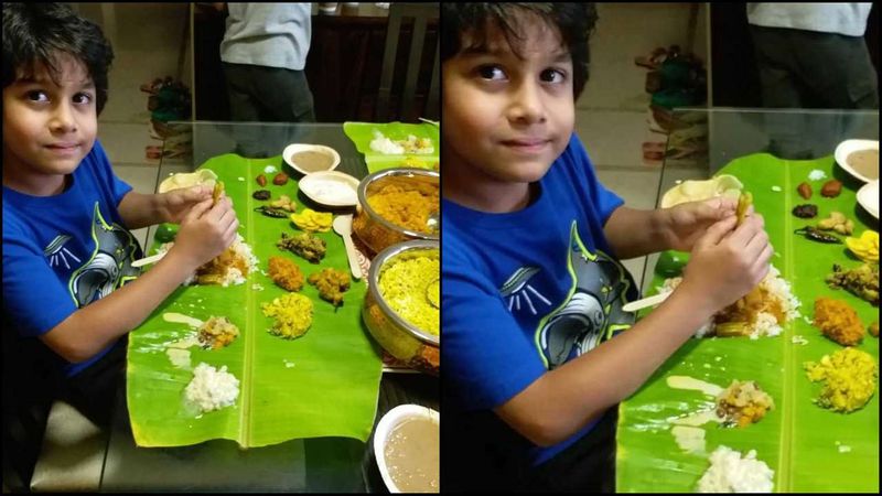In one of the pics Amrita Arora's son is seen enjoying the food and also posing for the camera. It was lovely to see the whole family sat down to eat the food, but where is Arjun Kapoor? He is definitely missing out on the beautiful spread.