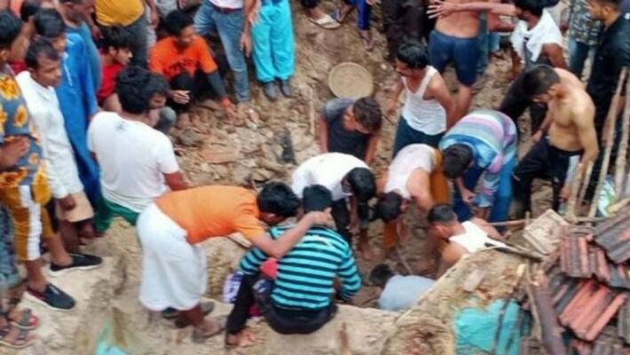 rajasthan news roof colapsed on 4 innocent children debris in house kpr rajasthan news roof colapsed on 4 innocent children debris in house kpr