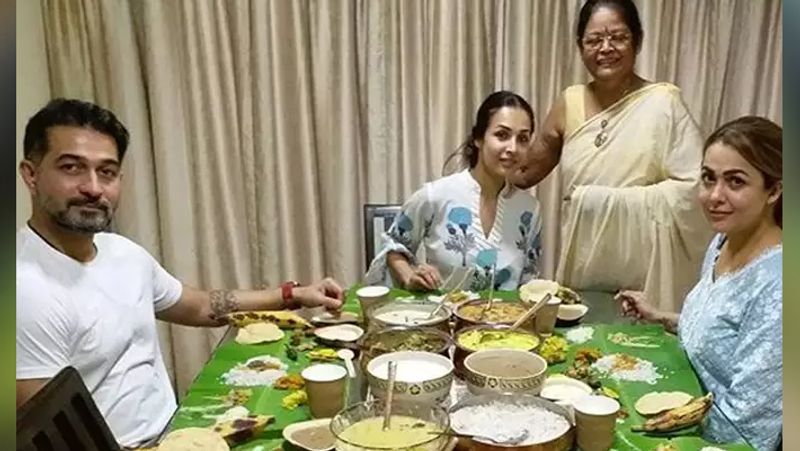 Malaika Arora celebrates onam festival 2020 with family at mummy house BRD