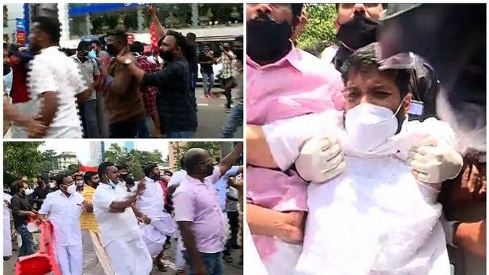 youth congress dyfi conflict in thiruvananthapuram youth congress dyfi conflict in thiruvananthapuram