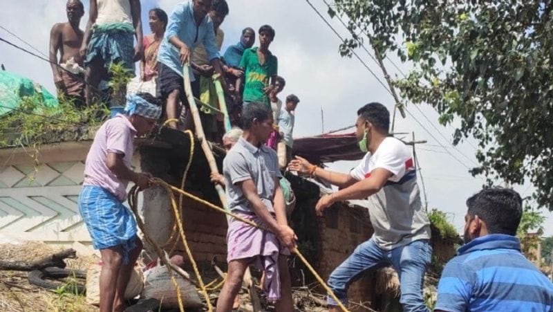 chhattisgarh heavy rain heavy rain raigarh in flood situation updates KPR