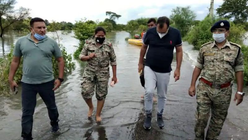 chhattisgarh heavy rain heavy rain raigarh in flood situation updates KPR