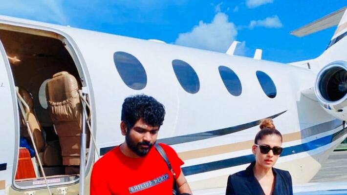 nayanatara and vignesh sivan spotted in a airport nayanatara and vignesh sivan spotted in a airport