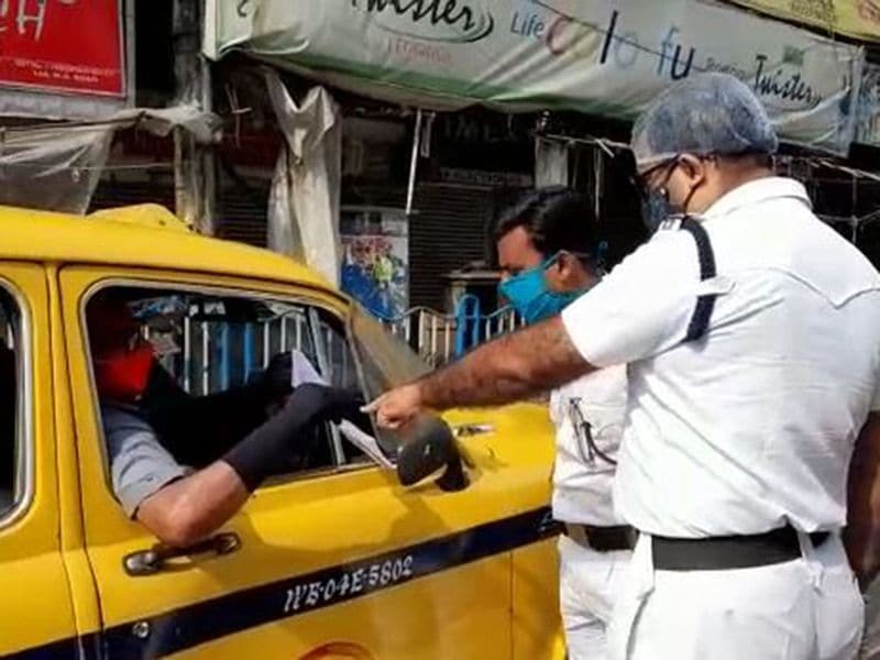 Police have started strict vigilance in Kolkata and West Bengal during Lockdown on 7 September RTB