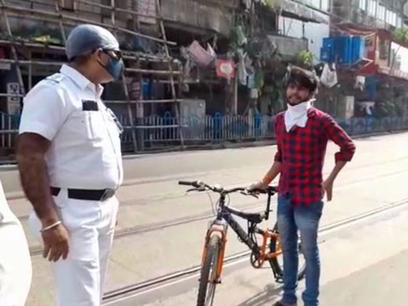 Police have started strict vigilance on 31 August in Kolkata RTB