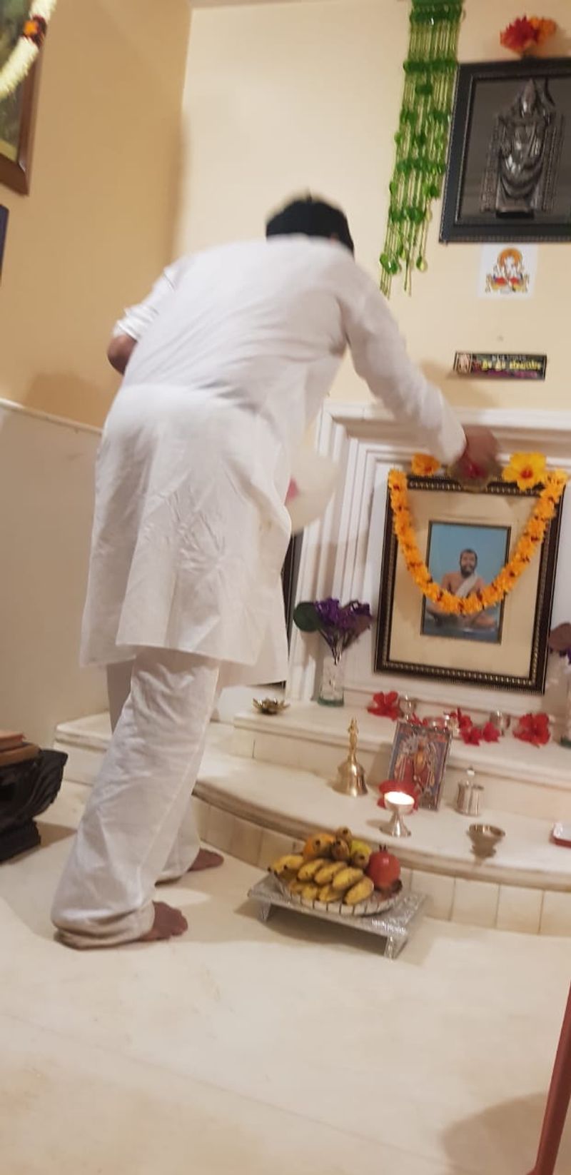 Vinay guruji Visits Sidharth Hegde grave Yard