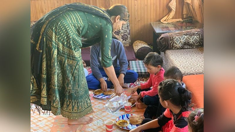 Shakti fame actress rubina dilaik's Mom celebrated her daughter birthday with Kanya Poojan KPJ