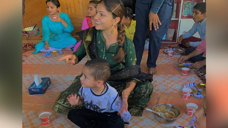 Shakti fame actress rubina dilaik's Mom celebrated her daughter birthday with Kanya Poojan KPJ
