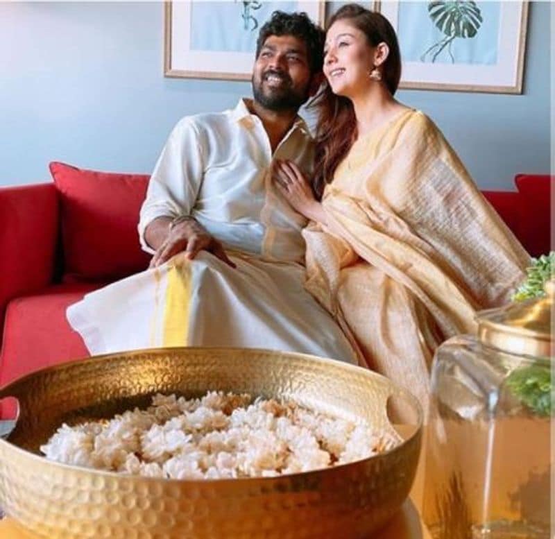 nayanthara and vignesh shivan onam special photo gallery