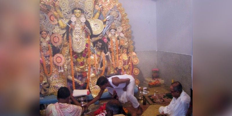 Pranab Mukherjee used to visit his ancestral home during Durga pujo every year BTG