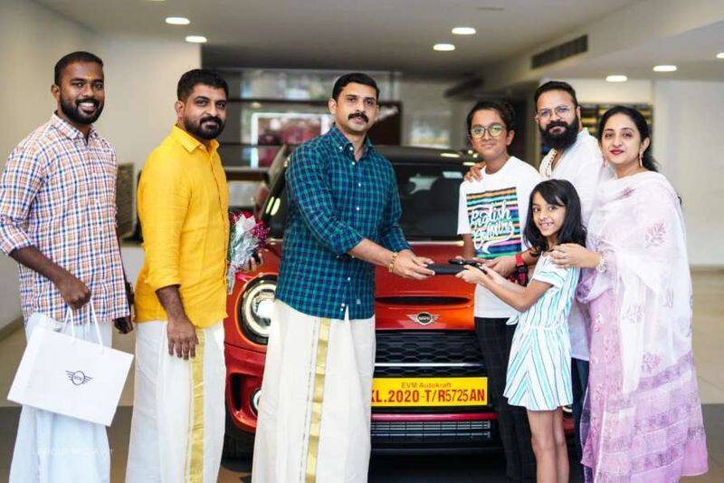 Actor Jayasurya Bought Mini Clubman Indian Summer Edition
