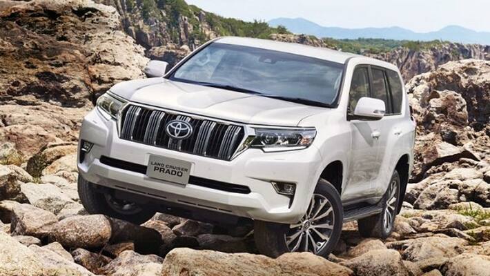 Toyota has launched the 2021 Land Cruiser Prado in India in a single variant engine Toyota has launched the 2021 Land Cruiser Prado in India in a single variant engine