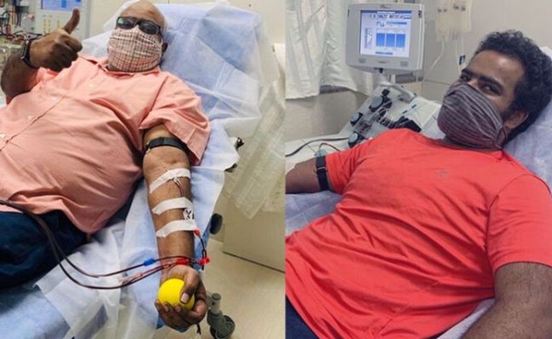 అయితే ఈ రోజు (సోమవారం) రాజమౌళి సోదరుడు, ప్రముఖ సంగీత దర్శకుడు కీరవాణి, ఆయన కుమారుడు భైరవలు ప్లాస్మా డొనేషన్ చేశారు. దీంతో అభిమానులు రాజమౌళి ఎందుకు చేయలేదన్న ఆలోచనలో పడ్డారు. అయితే ఈ విషయం జక్కన్న క్లారిటీ ఇచ్చాడు. కరోనా నుంచి కోలుకున్న కొద్ది రోజుల్లోనే ప్లాస్ డొనేట్ చేయాలన్నారు. కరోనా సమయంలో బాడీలో ఉత్పత్తి అయిన యాంటీ బాడీస్ కొద్ది రోజులు మాత్రమే శరీరంలో ఉంటాయన్నారు.