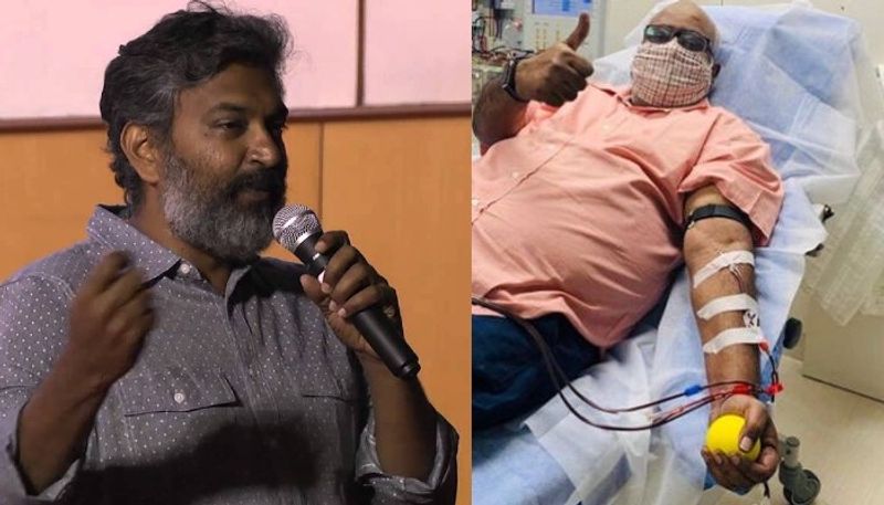 రాజమౌళి యాంటీ బాడీస్ పరీక్ష చేయించుకోగా ఐజీజీ లెవల్స్ 8.62 మాత్రమే ఉన్నాయని, అవి 15 ఉంటేనే ప్లాస్మా డొనేట్ చేయాల్సి ఉంటుందని చెప్పారు. అందుకే తాను ప్లాస్మా డొనేట్ చేయలేక పోయానని క్లారిటీ ఇచ్చాడు రాజమౌళి.
