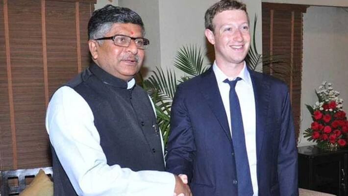 Union Minister Ravi Shankar Prasad wrote to Facebook CEO kpn Union Minister Ravi Shankar Prasad wrote to Facebook CEO kpn