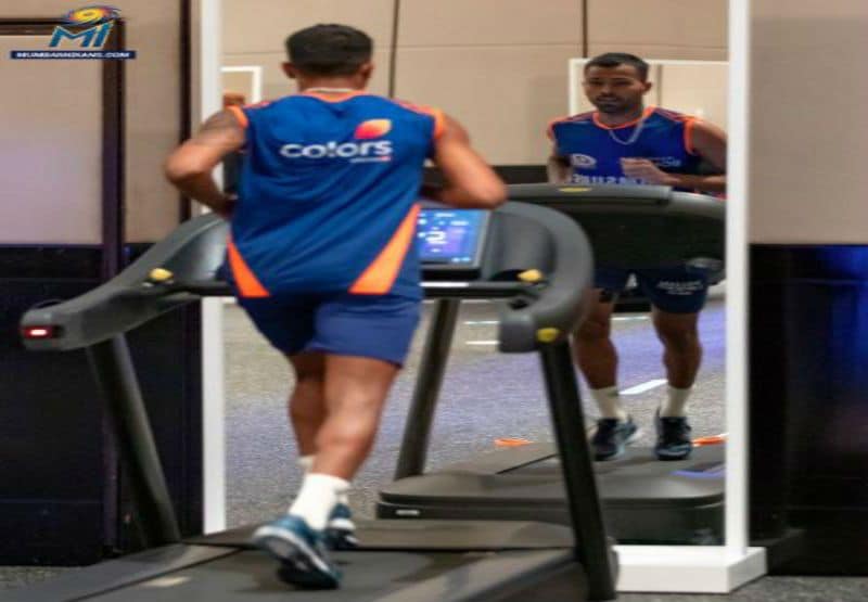 Mumbai Indians team shared pictures of their gym and practice ahed of IPL 2020 spb