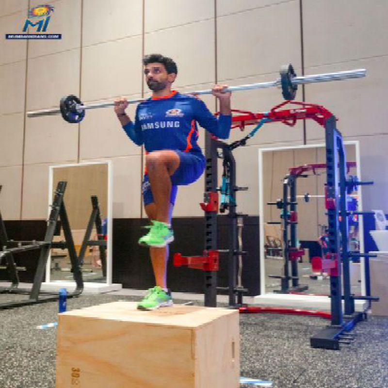 Mumbai Indians team shared pictures of their gym and practice ahed of IPL 2020 spb
