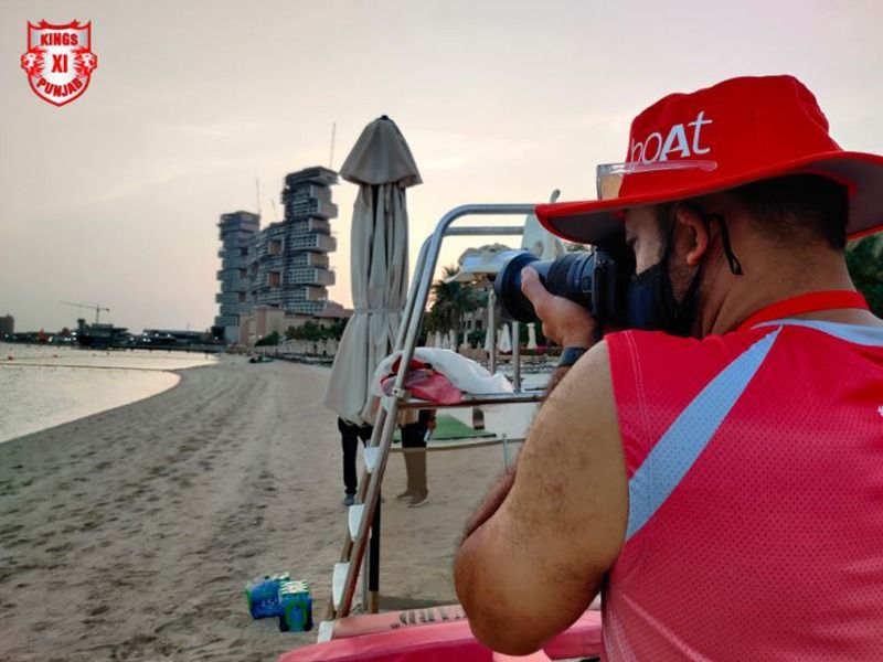 Cricketers of Kings XI Punjab spending leisure time on sea beach ahed of IPL 2020 spb
