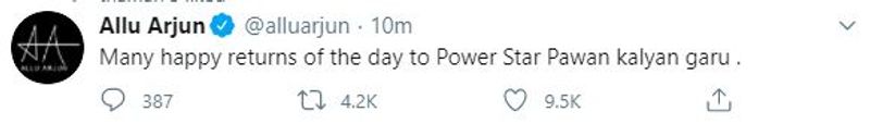 Tollywood Celebrities Wishes Power Star Pawan Kalyan