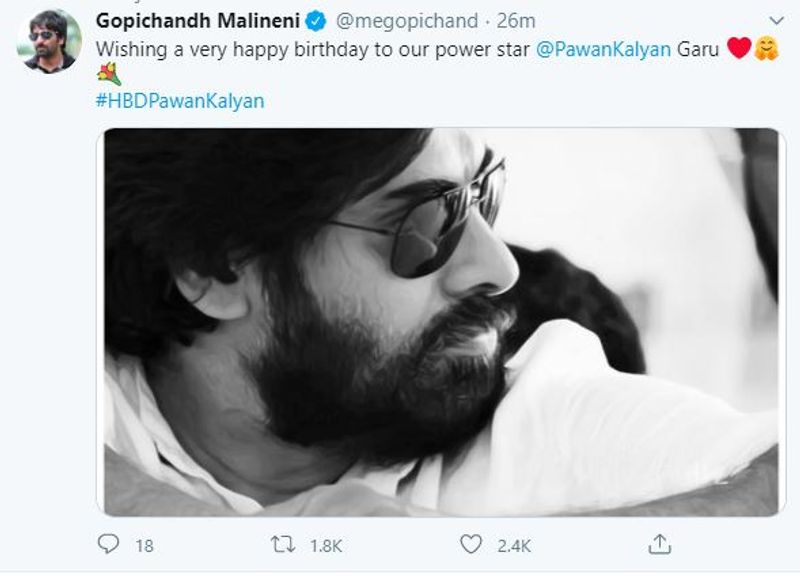 Tollywood Celebrities Wishes Power Star Pawan Kalyan