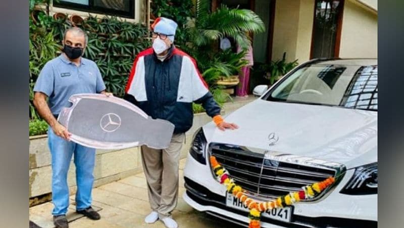 Amitabh Bachchan buys new luxurious mercedes s class car but troll on social media BRD
