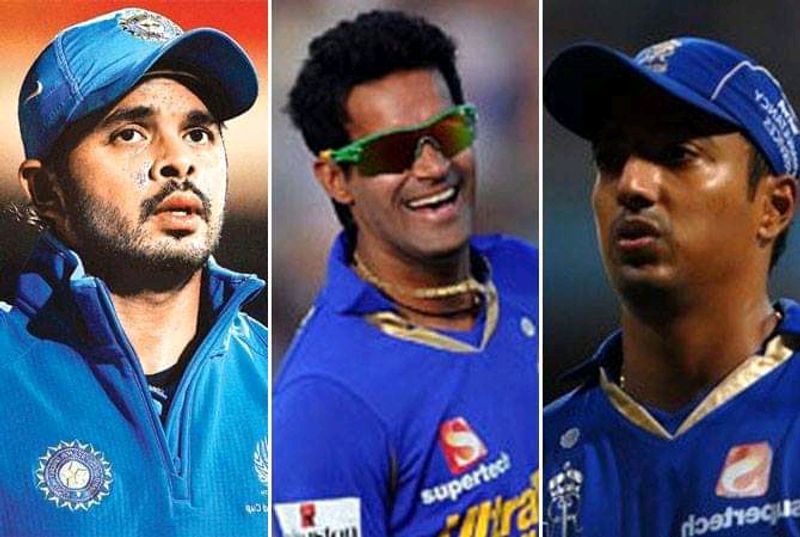 These list of cricketers had involved in spot fixing scandale of IPL spb