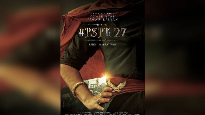 Kirsh Directorial Power Star Pawan Kalyan 27 First Look Kirsh Directorial Power Star Pawan Kalyan 27 First Look