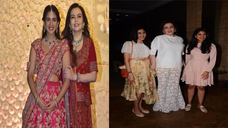 वीरेन मर्चेंट की बेटी राधिका को कई बार अनंत की मां और रिलायंस इंडस्ट्रीज की मालिकन नीता अंबानी के साथ भी देखा गया हैं। आईपीएल के मैच के दौरान भी वे नीता अंबानी के साथ नजर आ चुकी हैं।