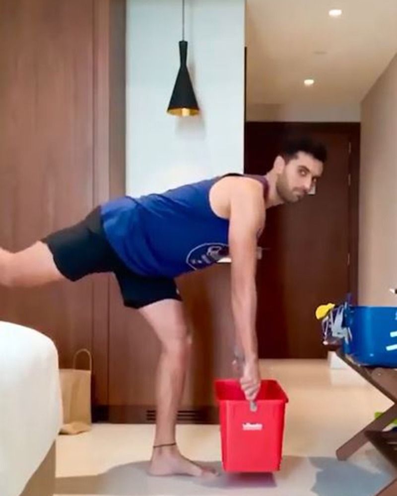 CSK player Deepak Chahar shares his workout video in isolation spb