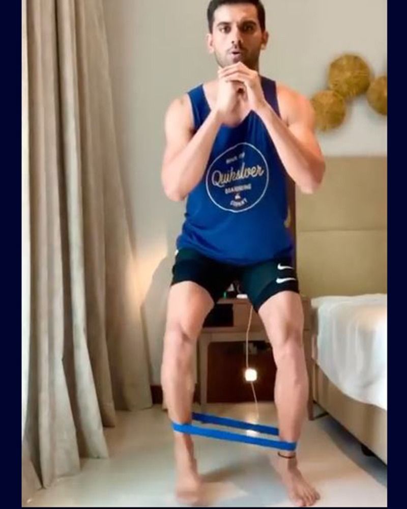CSK player Deepak Chahar shares his workout video in isolation spb