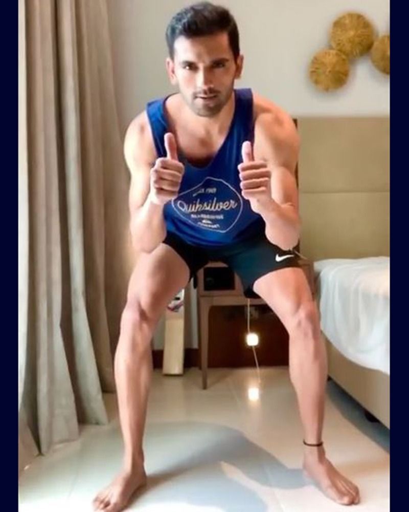 CSK player Deepak Chahar shares his workout video in isolation spb