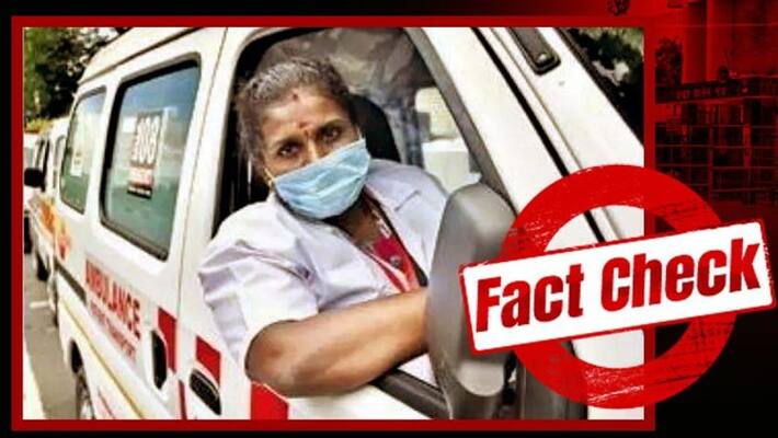 Veeralakshmi officially appointed only serving woman ambulance driver in India BSS Veeralakshmi officially appointed only serving woman ambulance driver in India BSS