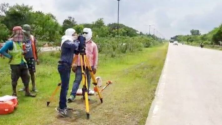 West Bengal: Air Force emergency landing facility work starts on national highway-dbr West Bengal: Air Force emergency landing facility work starts on national highway-dbr