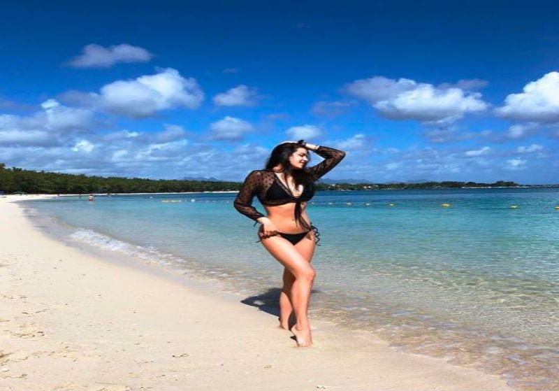 Natasha Stanokovic share her hot picture within a month of becoming mother spb
