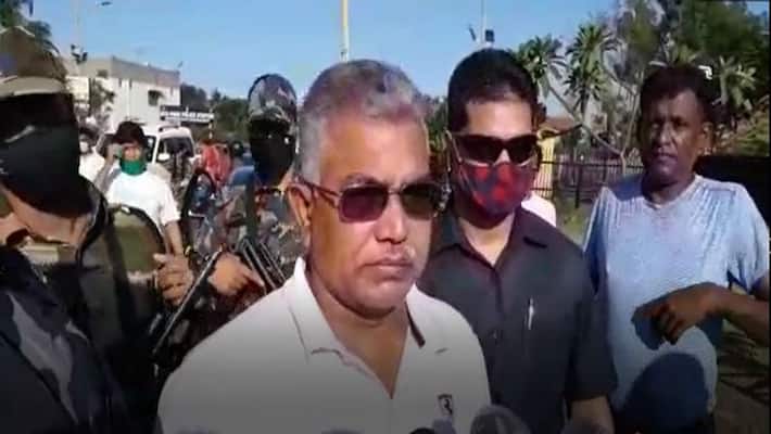Dilip ghosh slams Mamata Banerjee on state goverment law and order ASB Dilip ghosh slams Mamata Banerjee on state goverment law and order ASB