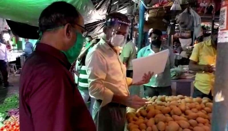 EB officials visits Kolkatas Market due to Potato price hike RTB
