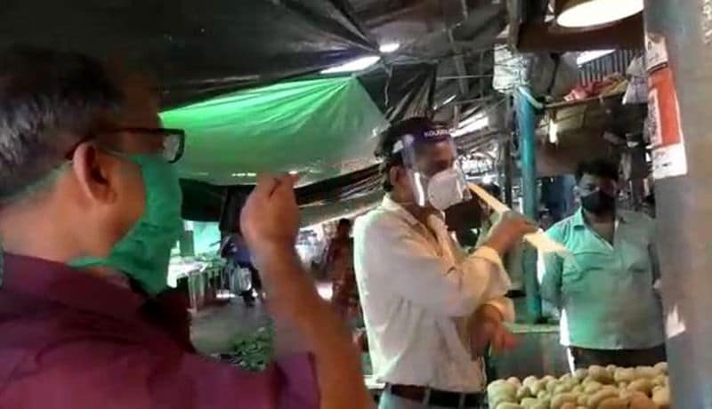 EB officials visits Kolkatas Market due to Potato price hike RTB