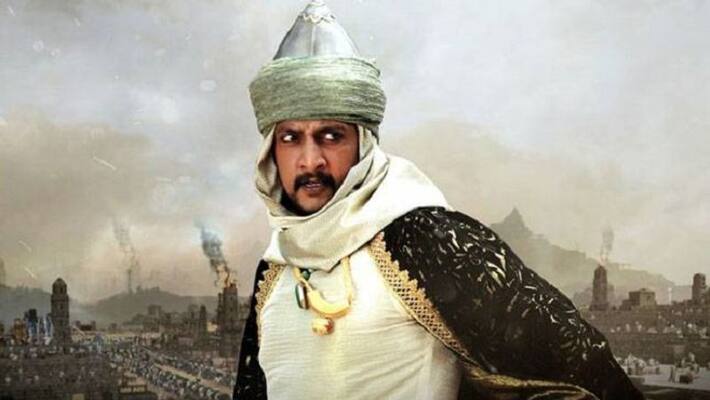 actor kichcha sudeep fans throw stone in theatre actor kichcha sudeep fans throw stone in theatre