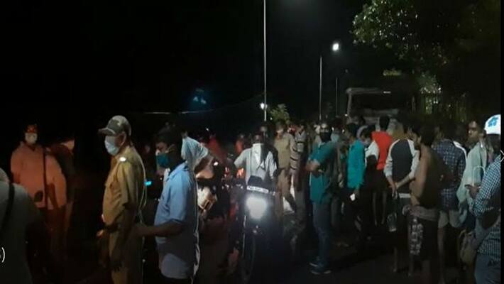 Masive fire broke out by an accident in Midnapore ASB Masive fire broke out by an accident in Midnapore ASB