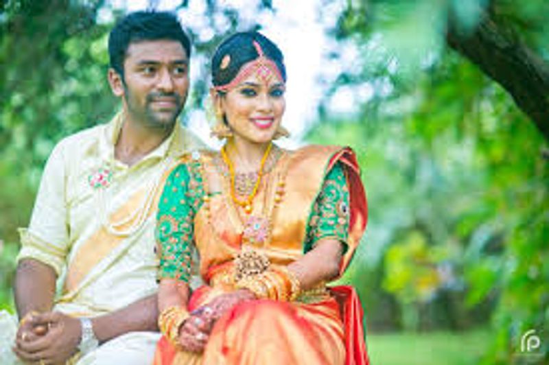 keerthi and santhanu marriage photos
