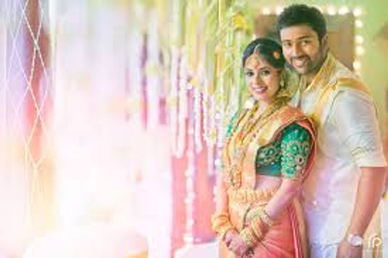 keerthi and santhanu marriage photos