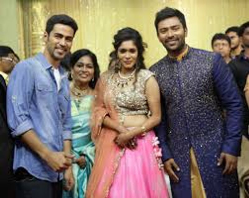 keerthi and santhanu marriage photos