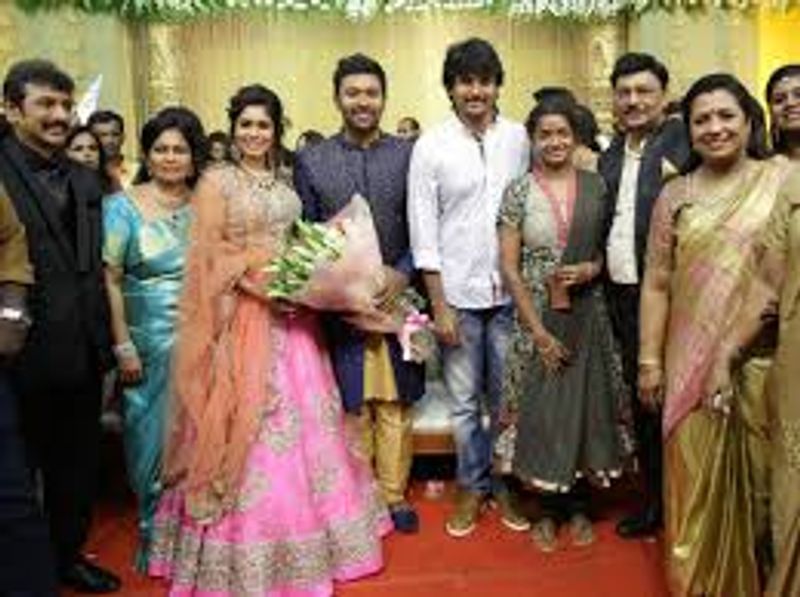 keerthi and santhanu marriage photos