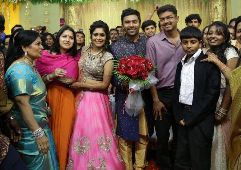 keerthi and santhanu marriage photos