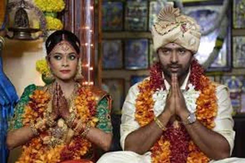 keerthi and santhanu marriage photos